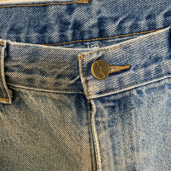 Carhartt Mens Relaxed Fit Jeans Size 36 X 32 Light Wash Work Pants 100% Cotton - Picture 11 of 16